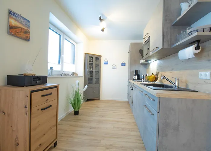 דירה Seebrise Mit Sauna Und Balkon דורום